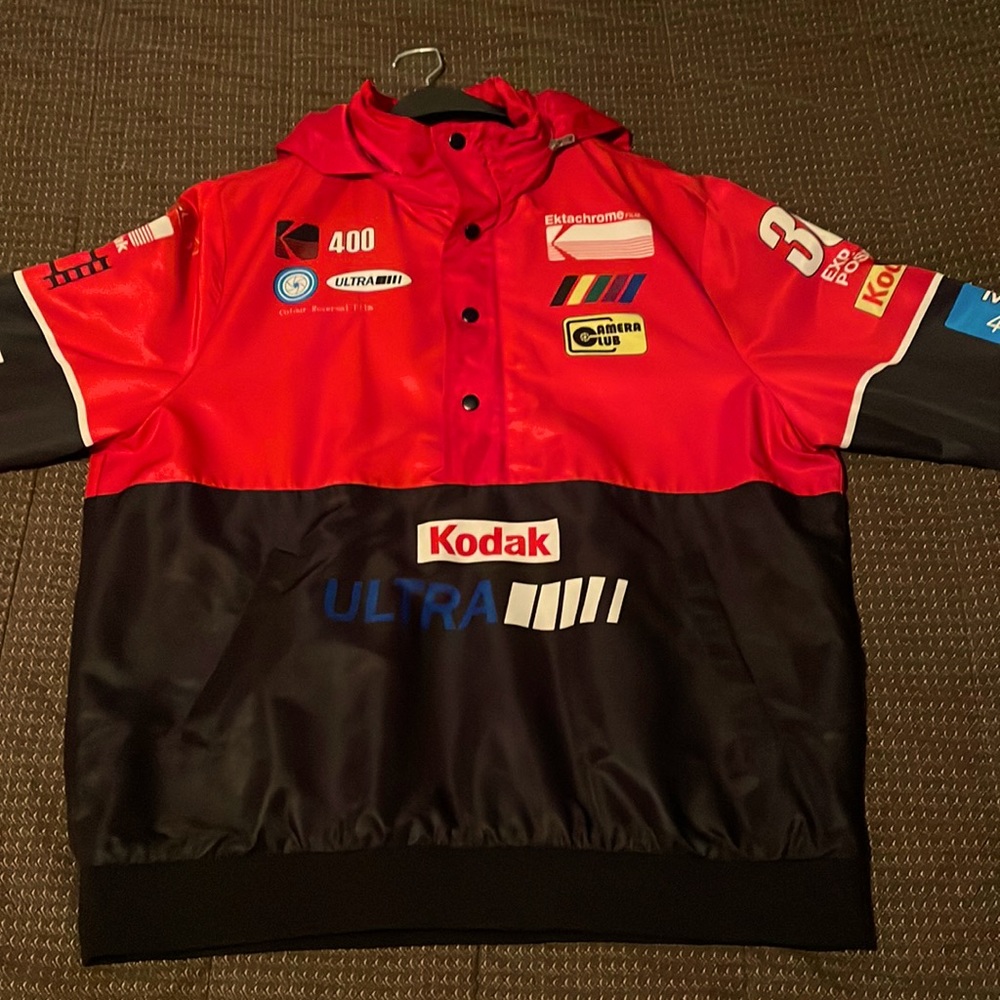 Red Kodak Pullover Jacket